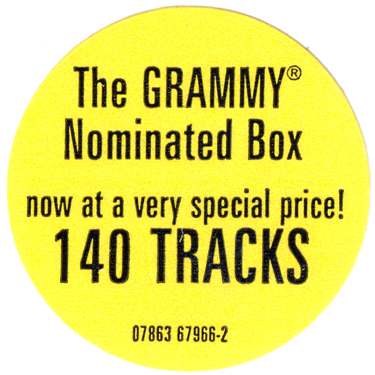 Elvis Presley  The Complete 50`s Masters : Box label